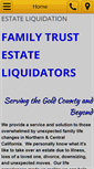 Mobile Screenshot of familytrustestateliquidators.com